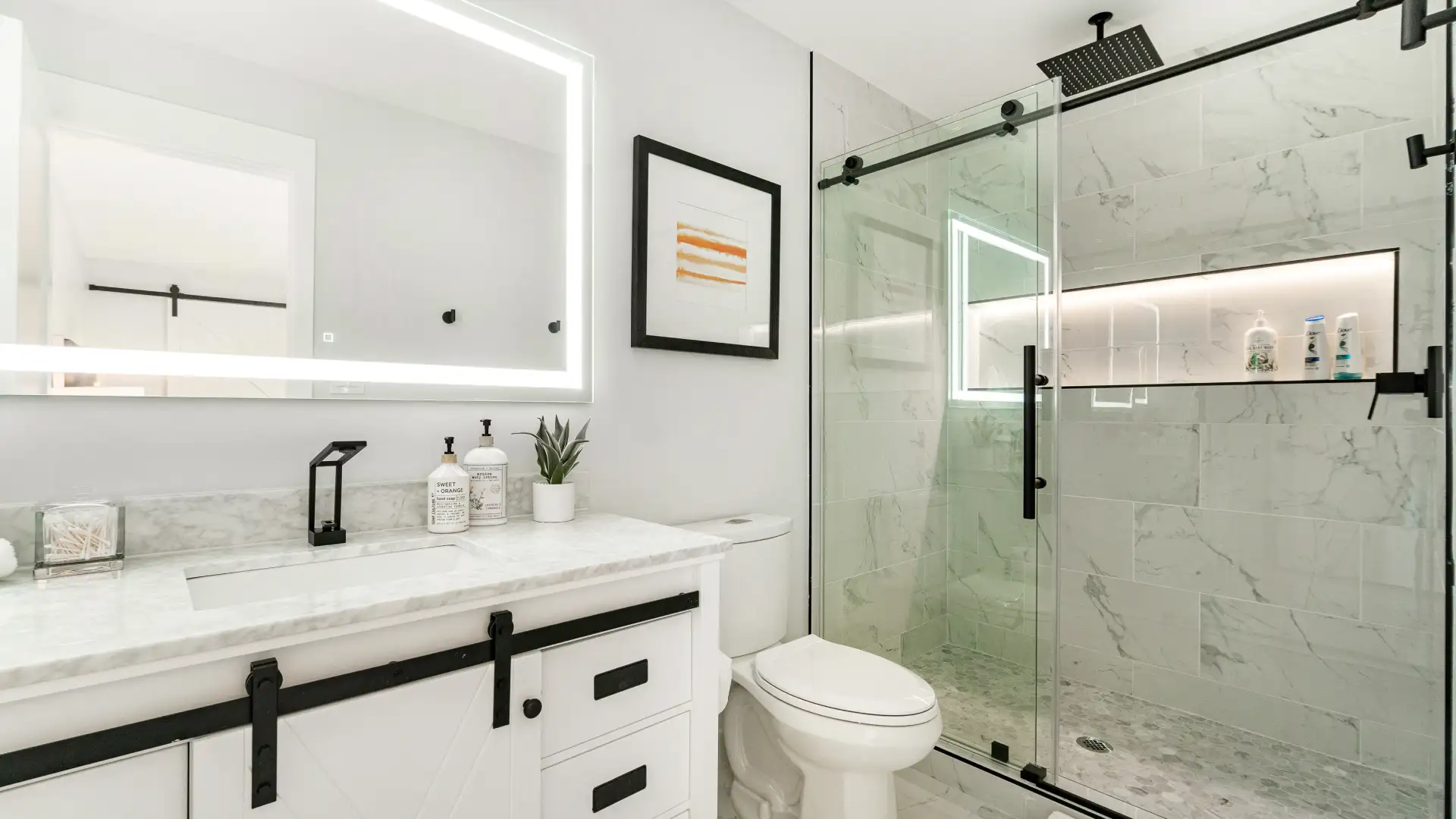 Bathroom Remodeling Services In Woodbury - Glass