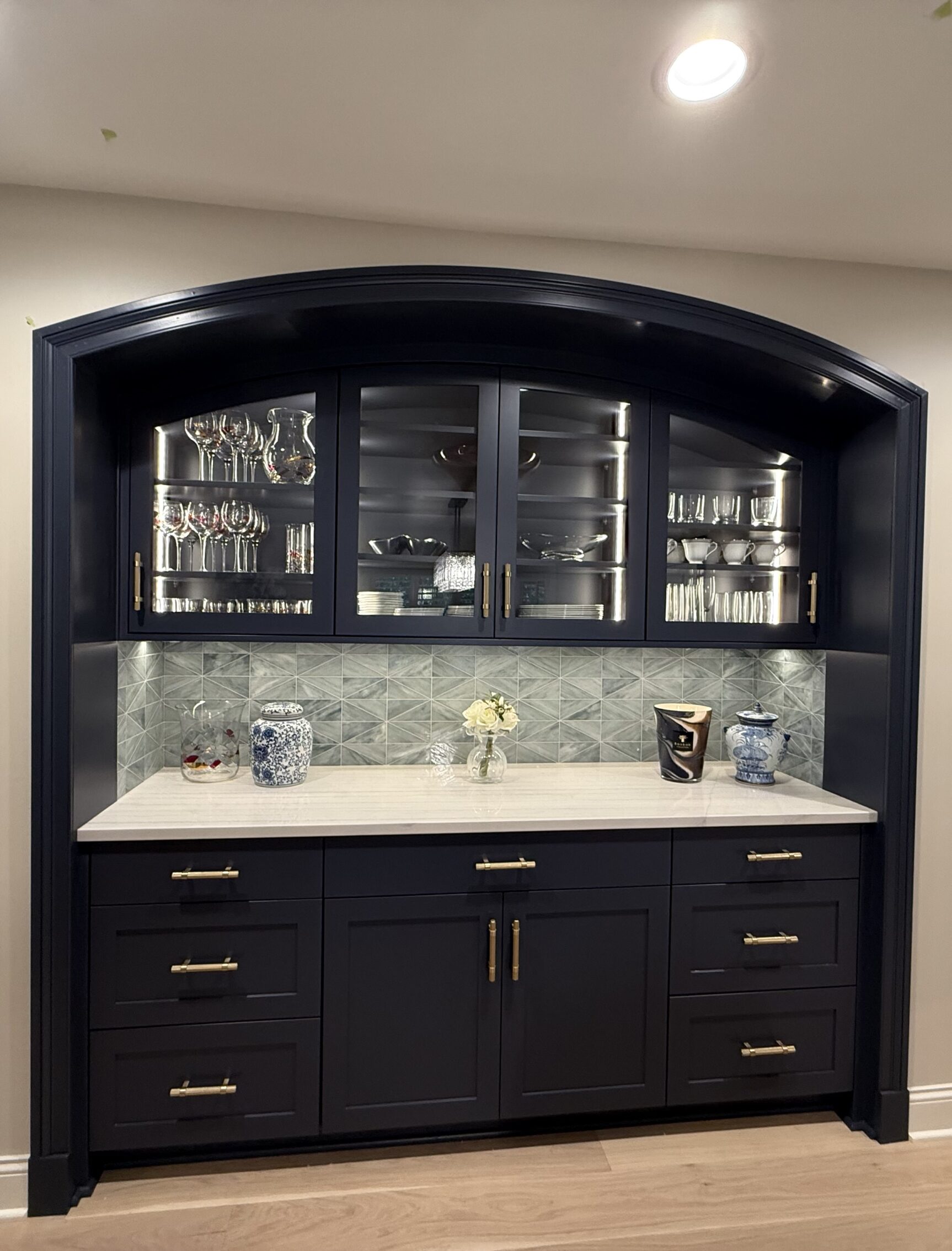 Black Kitchen Black Kitchen - Custom Cabinet and Countertops Solutions In Woodbury