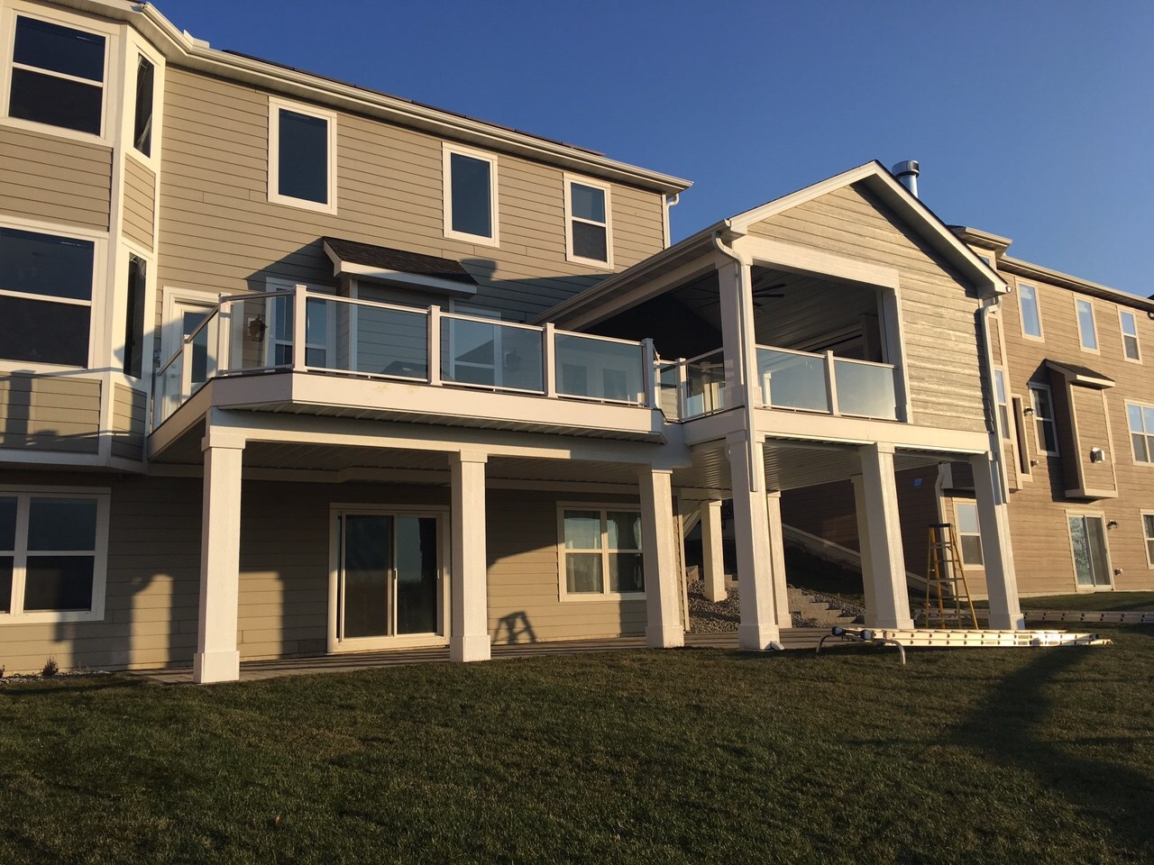 Porch Installation in Woodbury - Backyard Shot