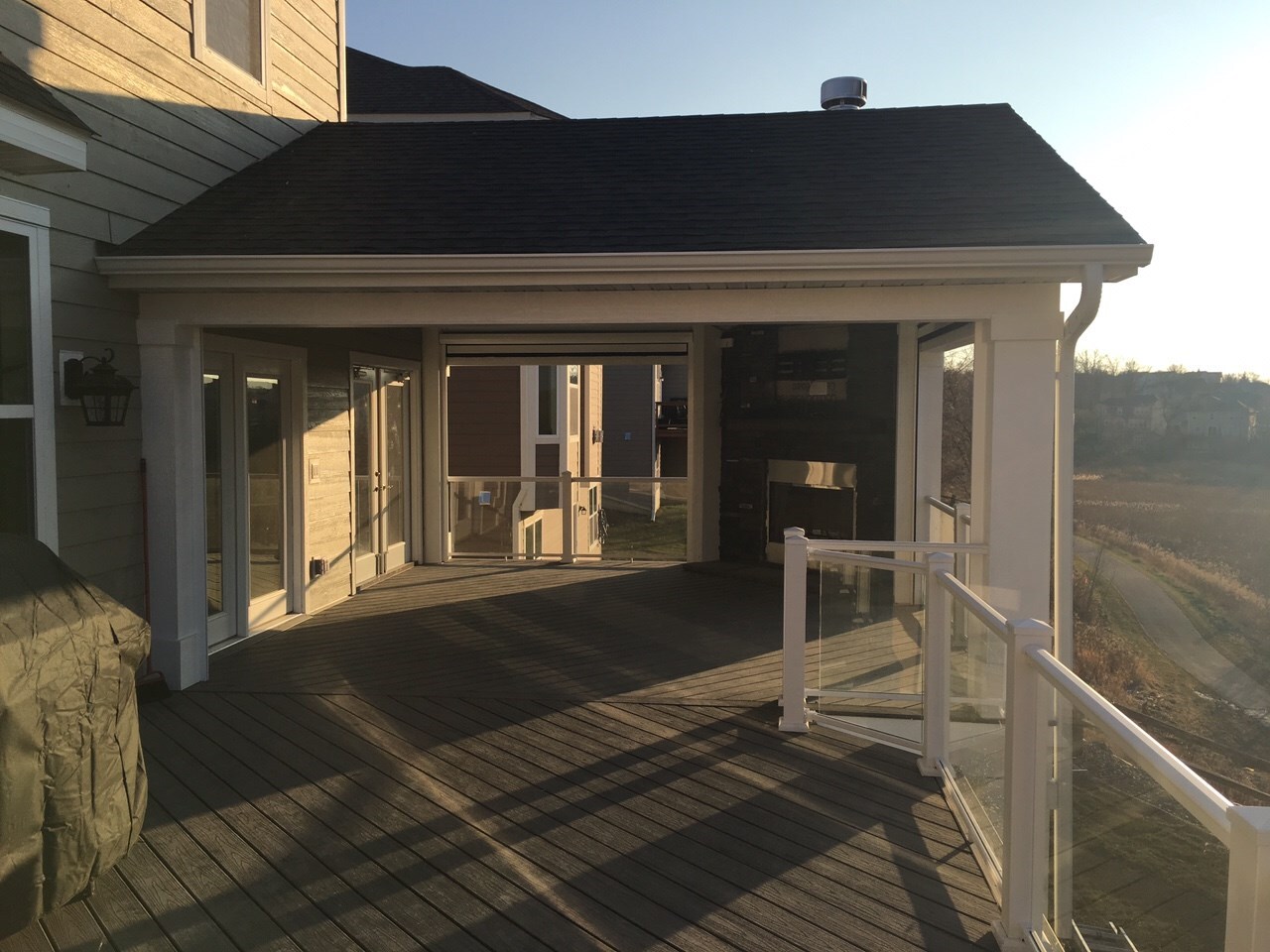 Porch Installation in Woodbury - Entry